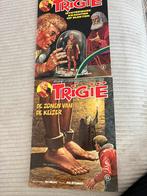 Trigië nummer 5 en 13, Meerdere stripboeken, Ophalen of Verzenden, Gelezen, Don lawrence
