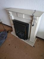 Elektr. Haard met ombouw, Ophalen of Verzenden, Vrijstaande haard, Elektrische haard