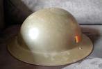 Vintage Belgische legerhelm, Ophalen of Verzenden