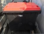 Afvalcontainer, rolcontainer, Weber, Eurobins, 1100 liter, Ophalen, Kunststof, Gebruikt, 40 liter of meer