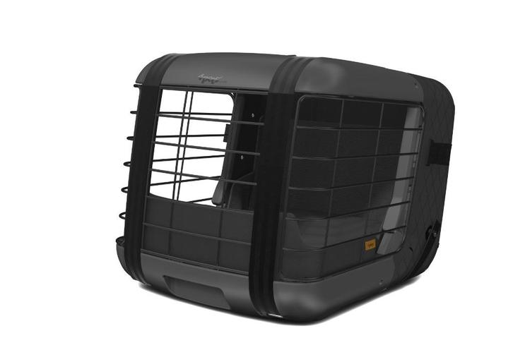 4Pets Autobench Caree Box Cool Black, Dieren en Toebehoren, Transportboxen, Nieuw, Ophalen