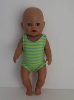 poppenkleertjes babypop born 43cm (badpak ), Verzenden, Nieuw, Babypop
