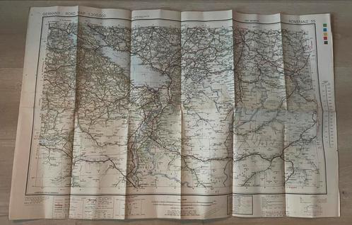 Amerikaanse stafkaart Duitsland Konstanz 1945, Verzamelen, Militaria | Tweede Wereldoorlog, Landmacht, Duitsland, Ophalen of Verzenden