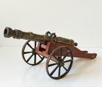 Antiek Kanon Bronzen Tafelkanon Geschut Wapen Brons, Verzenden