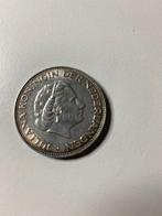 2,5 gulden zilver juliana 1961, Postzegels en Munten, Munten | Nederland, Zilver, Ophalen of Verzenden, Koningin Juliana, 5 gulden