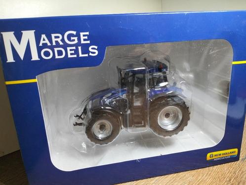 Te koop Marge Models New Holland T7550 Bleu Power limited., Hobby en Vrije tijd, Modelauto's | 1:32, Zo goed als nieuw, Tractor of Landbouw