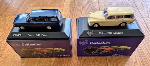 2 x VOLVO stationwagens van Atlas Collections, Hobby en Vrije tijd, Modelauto's | 1:43, Nieuw, Auto, Overige merken, Ophalen of Verzenden