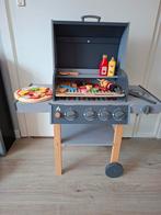 Houten barbecue bbq en pizza, Ophalen, Zo goed als nieuw