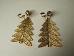 Oorbellen kerstboom metalen model, Verzenden, Zo goed als nieuw