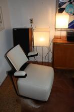 Stoel Oscar – Inno – H. Korhonen design Finland '80, Huis en Inrichting, Stoelen, Ophalen, Wit, Zo goed als nieuw, Metaal