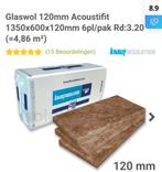 1 pak Knauf Acoustifit 120mm, Ophalen, 12 cm of meer, Nieuw, 15 m² of meer