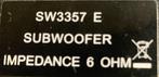 Subwoofer, Audio, Tv en Foto, Luidsprekers, Philips, Gebruikt, Subwoofer, Verzenden