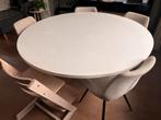 Ronde eettafel 135cm, Huis en Inrichting, Tafels | Eettafels, Ophalen, Gebruikt, Modern scandinavisch, Rond