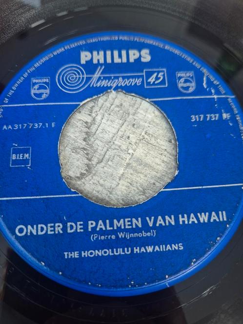 Zeldzame oude piraten single van The Honolulu Hawaiians, Cd's en Dvd's, Vinyl | Nederlandstalig, Zo goed als nieuw, Levenslied of Smartlap