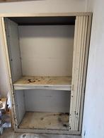 Oude metalen archiefkast, Ophalen, Gebruikt, 100 tot 150 cm, Metaal
