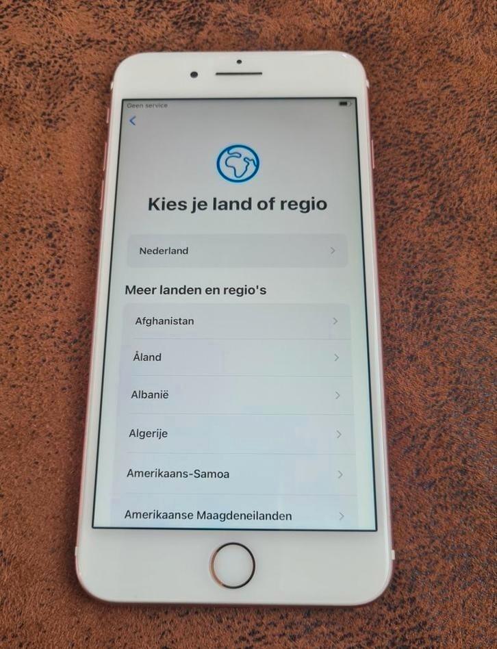 iPhone 7 Plus Roze - 128GB, Telecommunicatie, Mobiele telefoons | Apple iPhone, Gebruikt, 128 GB, Zonder abonnement, Zonder simlock