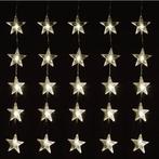 Kerstverlichting Gordijn met 80 Sterren, Ophalen of Verzenden, Minder dan 10 m², Wit, Kerst