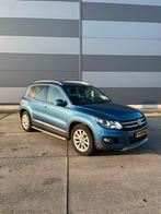 Volkswagen Tiguan 1.4 TSI 90KW BMT 2014 Blauw, Auto's, Voorwielaandrijving, 15 km/l, Zwart, 4 cilinders