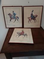 Paard met  ruiter, Ophalen