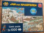 Jan van Haasteren 2x1000st, Ophalen of Verzenden, 500 t/m 1500 stukjes, Zo goed als nieuw, Legpuzzel