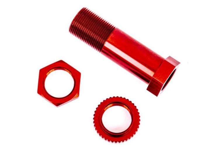 Sledge Servo Saver Post/ Adjuster Nut/ Locknut ,Red, Hobby en Vrije tijd, Modelbouw | Radiografisch | Auto's, Ophalen of Verzenden