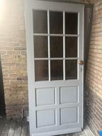 Mooie binnendeur met glas, Ophalen, Gebruikt, 80 tot 100 cm, Binnendeur