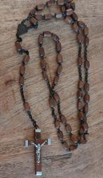 Vintage Franse rozenkrans met kruis, Antiek en Kunst, Antiek | Religie, Ophalen of Verzenden