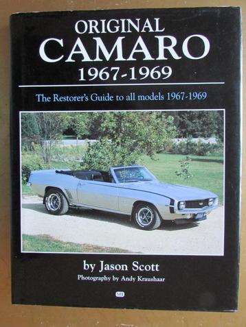 2001 boek: ORIGINAL CAMARO 1967-1969, Engels beschikbaar voor biedingen