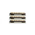 Fleischmann 826810 3-tlg. Set Holzzug mit Rungenwagen ÖBB, Gelijkstroom, Fleischmann, Ophalen of Verzenden, Analoog