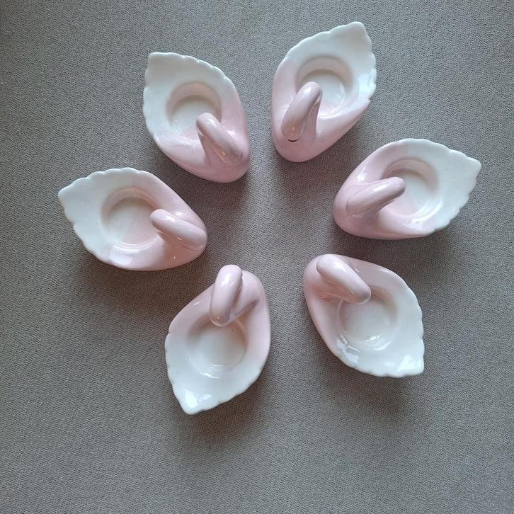 Zwaantje Waxinelichthouder, Huis en Inrichting, Woonaccessoires | Kandelaars en Kaarsen, Zo goed als nieuw, Minder dan 25 cm, Overige materialen