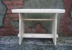 Houten bankje - handmade - vintage uiterlijk - one of a kind, Ophalen of Verzenden, Zo goed als nieuw