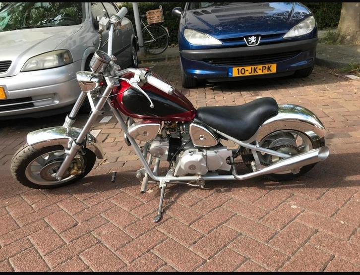 Mini Chopper, Fietsen en Brommers, Brommers | Overige merken, Gebruikt, Maximaal 45 km/u, Ophalen