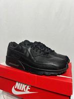 ALS NIEUW! Maat 45,5 - Nike Air Max 90 Leather Triple Black, Verzenden, Zwart, Nike, Nike