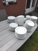30 persoons wit servies IKEA & Blokker, Ophalen, Zo goed als nieuw, Overige stijlen, Porselein