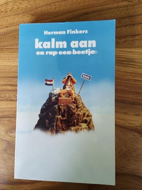 Kalm aan en rap een beetje Herman Finkers, Boeken, Humor, Zo goed als nieuw, Verhalen, Ophalen of Verzenden