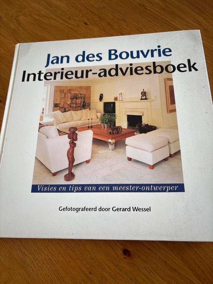 Jan des Bouvrie Interieur-adviesboek, Boeken, Wonen en Tuinieren, Zo goed als nieuw, Interieur en Design, Ophalen of Verzenden