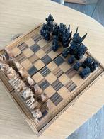 Aziatisch houten schaakspel, Hobby en Vrije tijd, Gezelschapsspellen | Bordspellen, Een of twee spelers, Ophalen, Gebruikt, Onbekend