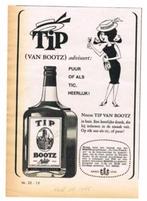 Tip van Bootz - Advertentie uit Tijdschrift 1965 - J.Kruis, Verzamelen, Gebruikt, Verzenden