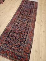 Vintage handgeknoopt perzisch tapijt loper malayer 308x97, Info@SlatsAntiek.nl, Crème, Perzisch, Antiek