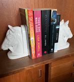 Twee Boekensteunen paardenhoofden, Ophalen of Verzenden, Gebruikt