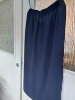 blauwe rok Frankenwalder mt. 46, elastiek in boord,lengte 76, Blauw, Maat 46/48 (XL) of groter, Ophalen of Verzenden, Onder de knie