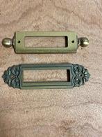 brieven bus naam plaat, Ophalen of Verzenden, Zo goed als nieuw, Overige materialen