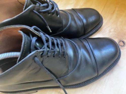 Zwarte Floris Van Bommel, heren schoenen, maat 8,5, Kleding | Heren, Schoenen, Gedragen, Veterschoenen, Zwart, Ophalen of Verzenden