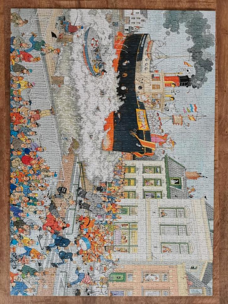 Jan van Haasteren sinterklaas intocht / st. Nicolas parade, Hobby en Vrije tijd, Denksport en Puzzels, 500 t/m 1500 stukjes, Ophalen of Verzenden