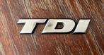 TDI logo merk  embleem., Ophalen of Verzenden, Gebruikt, Auto's