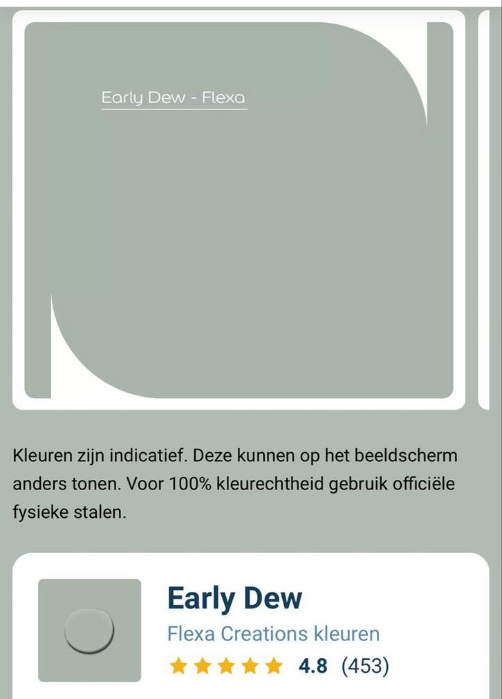 Verftesters Diverse Kleuren: Early Dew, Tijm, Palmboom, Hobby en Vrije tijd, Knutselen, Nieuw, Ophalen