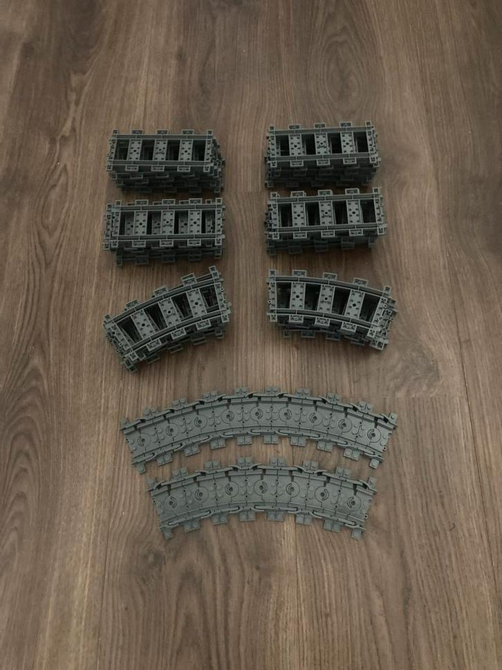 Lego Treinrails - Veel Baan!, Kinderen en Baby's, Speelgoed | Duplo en Lego, Zo goed als nieuw, Duplo, Losse stenen, Ophalen of Verzenden