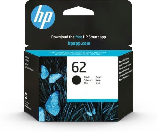 HP 62 - Inktcartridge - Origineel - Zwart GRATIS VERZENDING, Computers en Software, Printerbenodigdheden, Nieuw, Cartridge, Verzenden