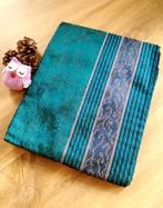 Handgeweven Ikat uit Indonesië #0068, Overige kleuren, Verzenden, 30 tot 120 cm, Satijn of Zijde