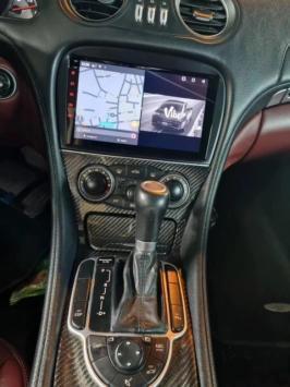 Radio Navigatie Mercedes SL r230 apple carplay android 14, Auto diversen, Autoradio's, Nieuw, Ophalen of Verzenden
